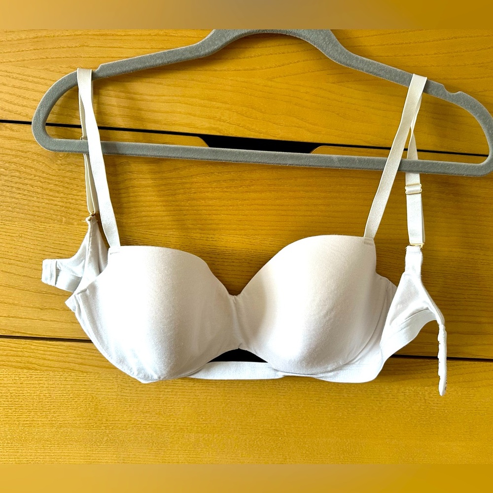 Third Love 34 1/2D white underwire bra